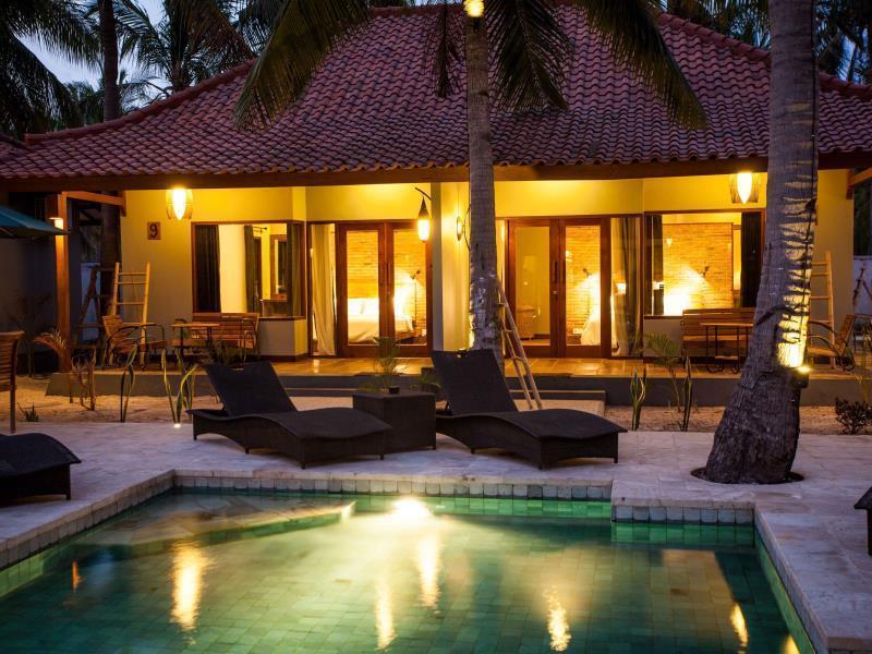 Belukar Villas Quần đảo Gili Ngoại thất bức ảnh